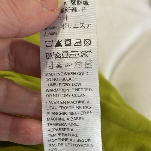 LEVI’S | Split Pea | Vintage | Crew |Lightweight | Sweatshirt | Size 1X - Picture 9 of 15